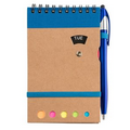 Ultra Notes Grained Cardboard Cover Spiral Bound Journal